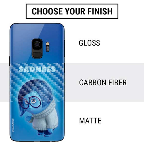 Disney Inside Out Sadness Portrait Galaxy S9 Skin